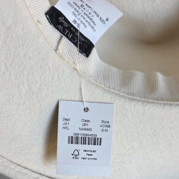 Brand New, J. Crew Western hat with grosgrain trim - Picture 7 of 7